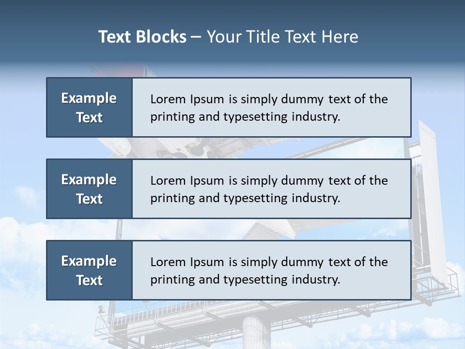 Wing Template Banner PowerPoint Template
