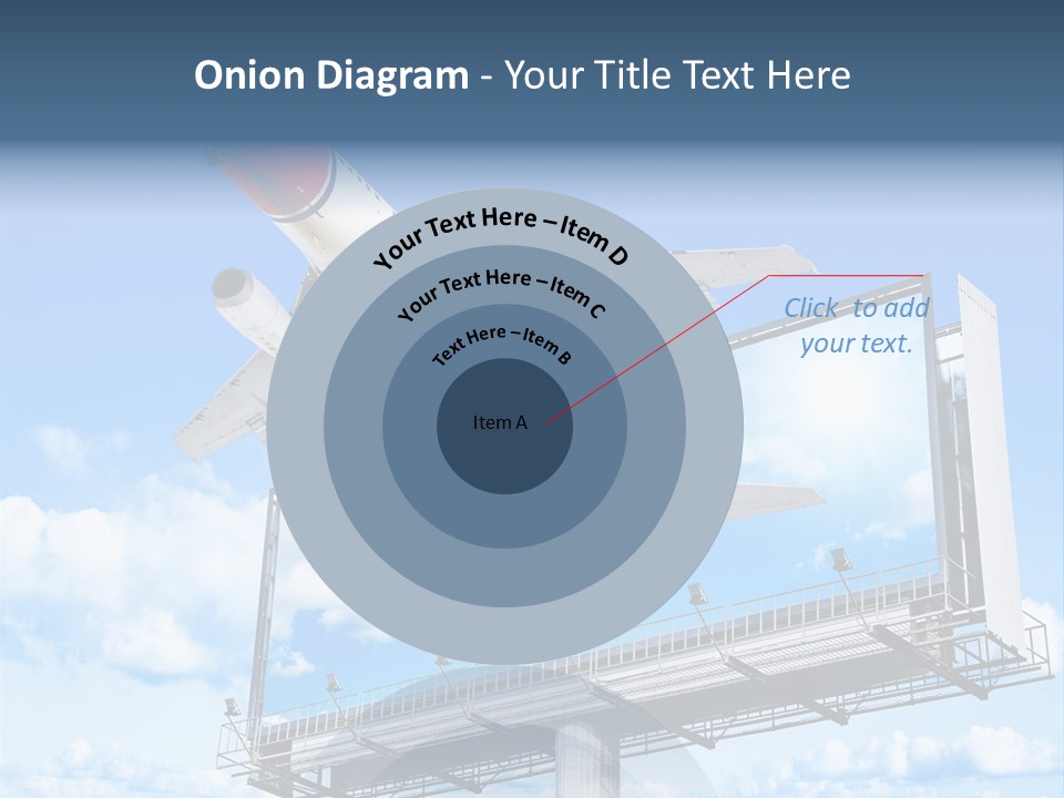 Wing Template Banner PowerPoint Template