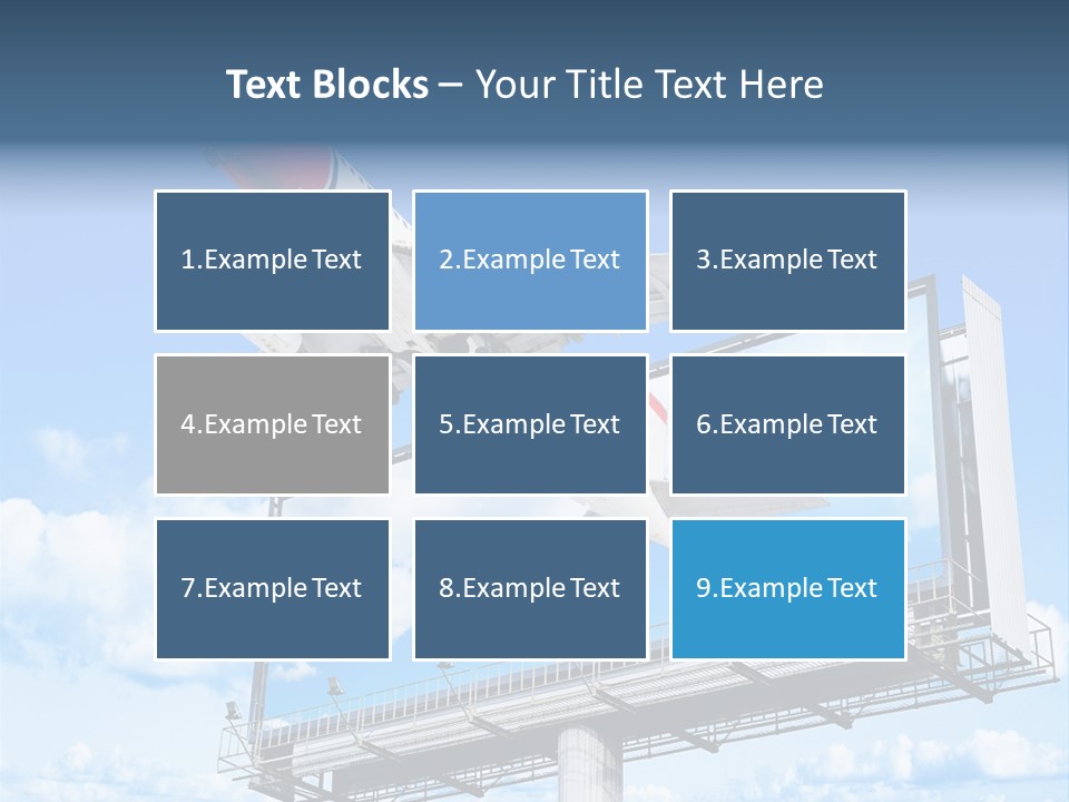 Wing Template Banner PowerPoint Template
