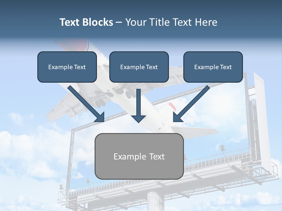 Wing Template Banner PowerPoint Template