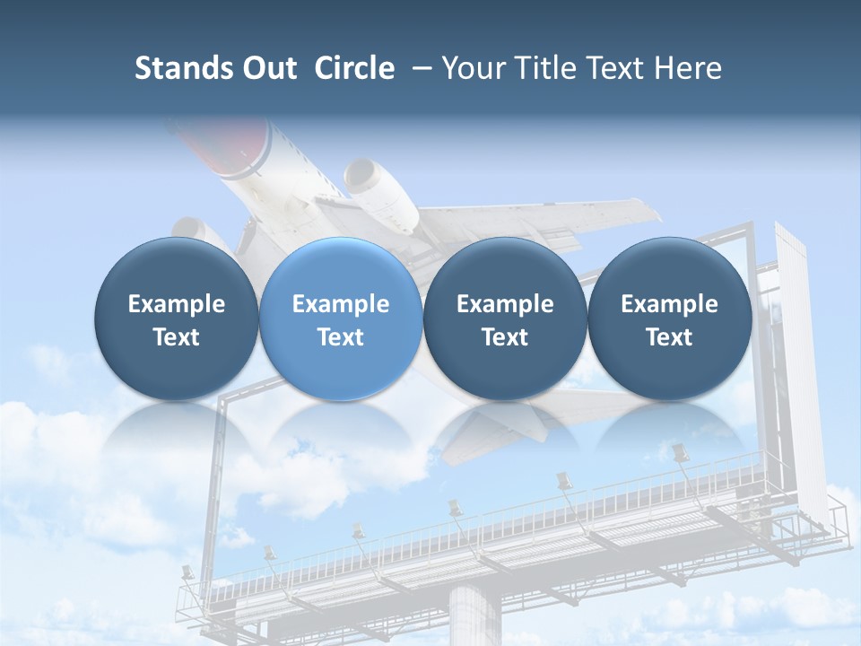 Wing Template Banner PowerPoint Template