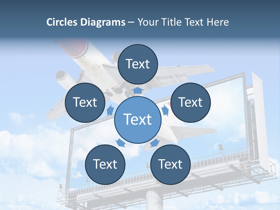 Wing Template Banner PowerPoint Template