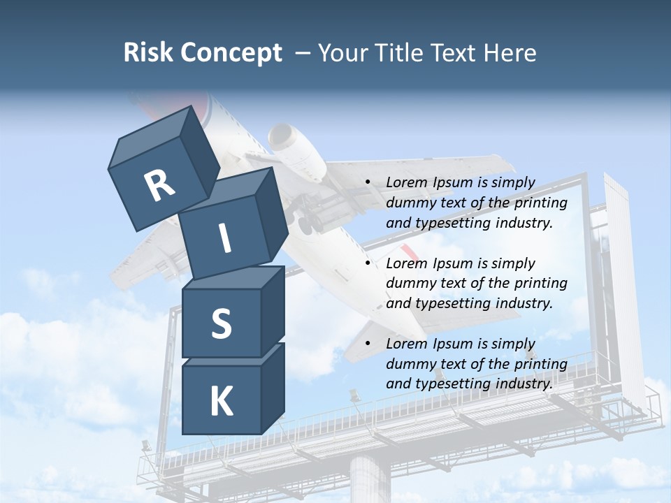 Wing Template Banner PowerPoint Template