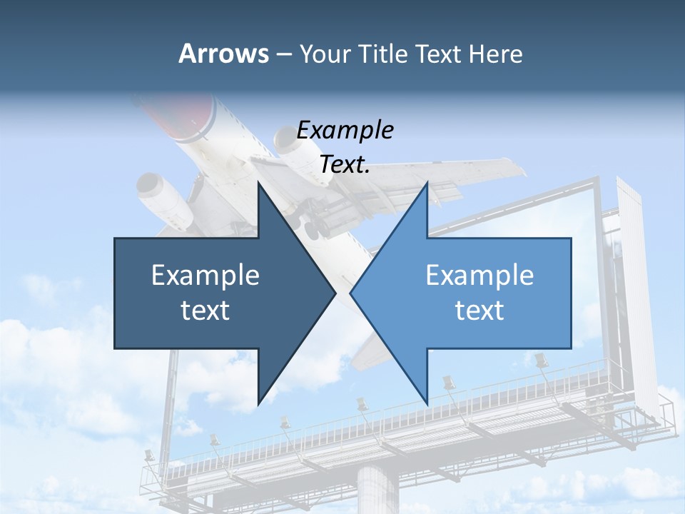 Wing Template Banner PowerPoint Template