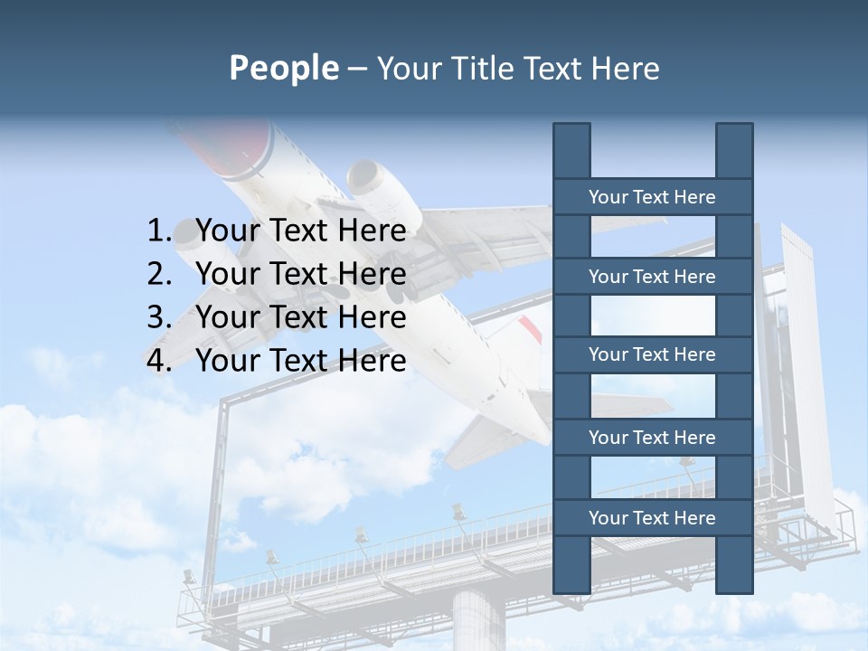Wing Template Banner PowerPoint Template