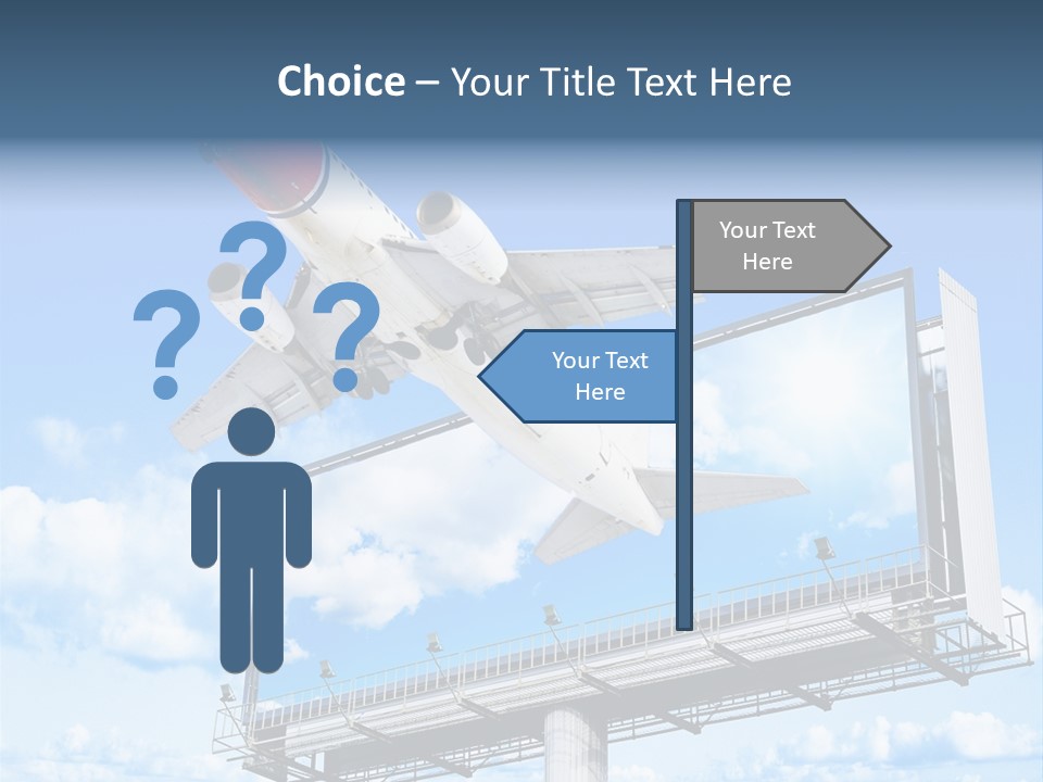Wing Template Banner PowerPoint Template