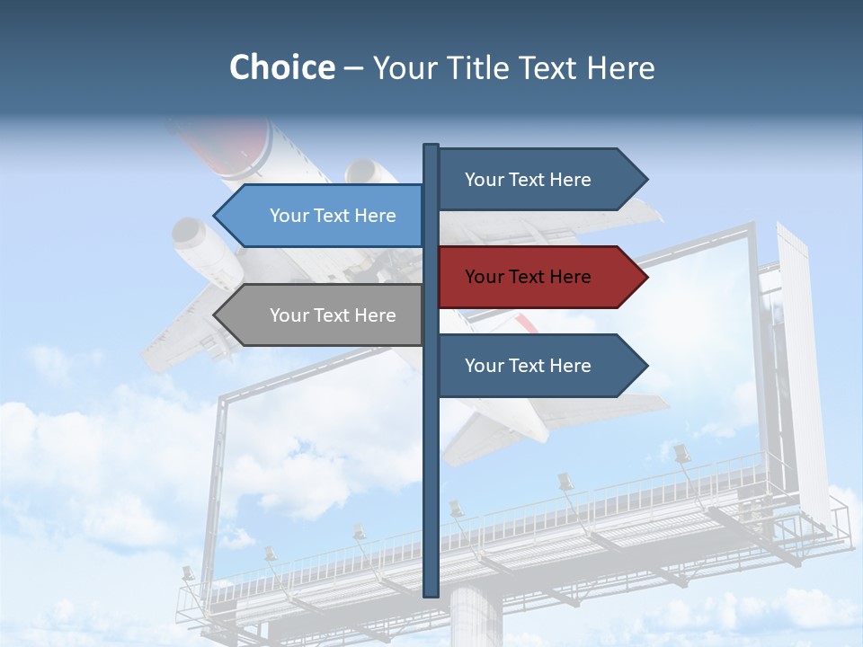 Wing Template Banner PowerPoint Template