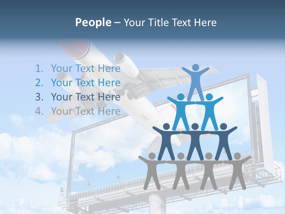 Wing Template Banner PowerPoint Template