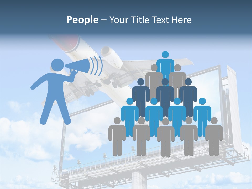 Wing Template Banner PowerPoint Template