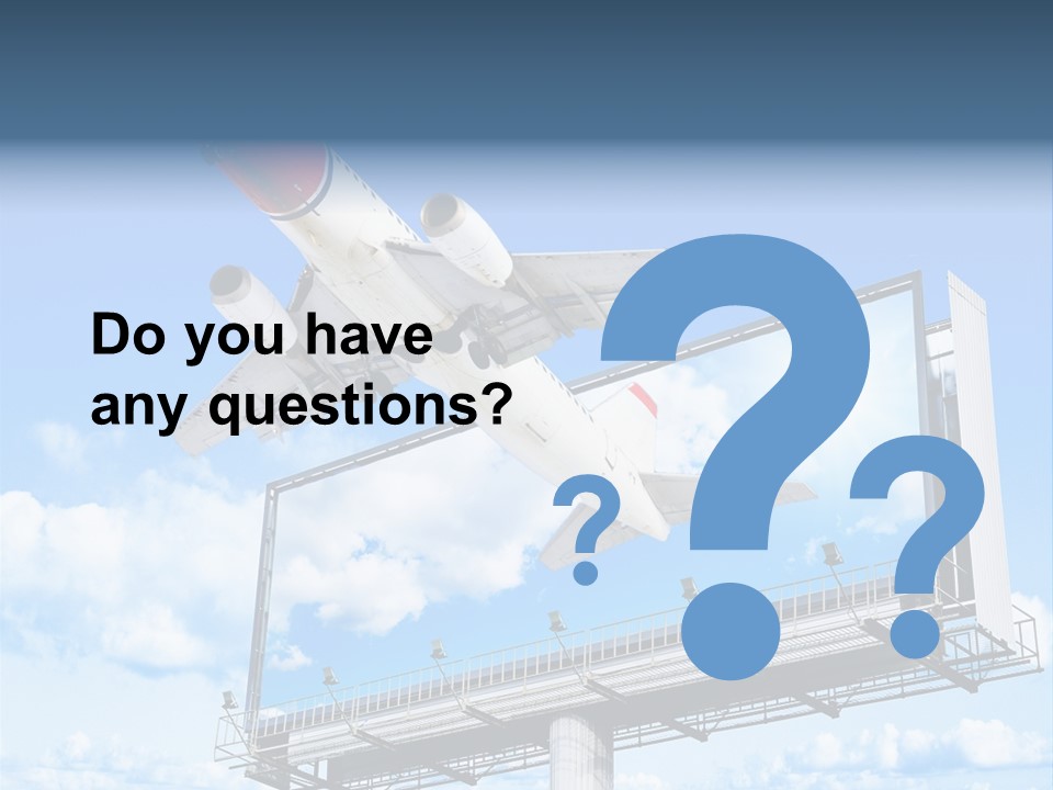 Wing Template Banner PowerPoint Template