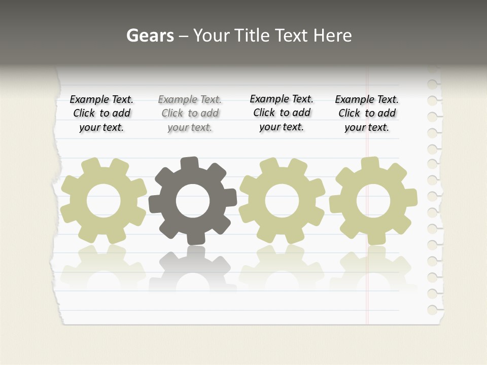 Blue Clip Art Education PowerPoint Template