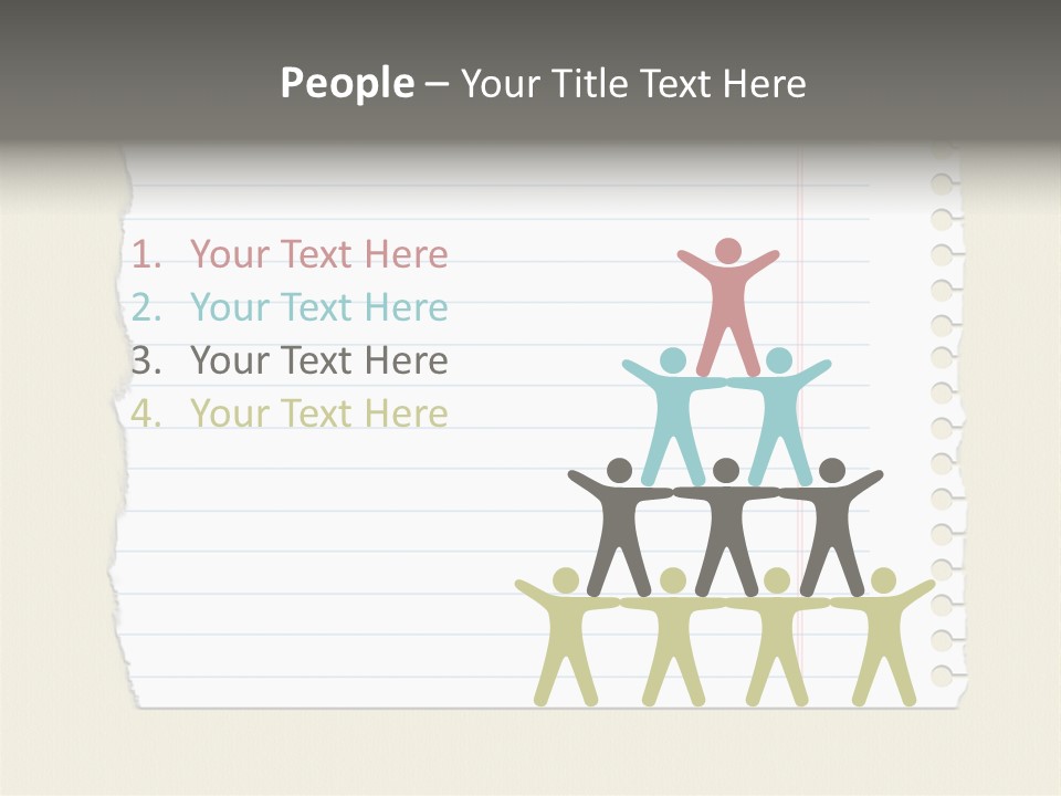 Blue Clip Art Education PowerPoint Template