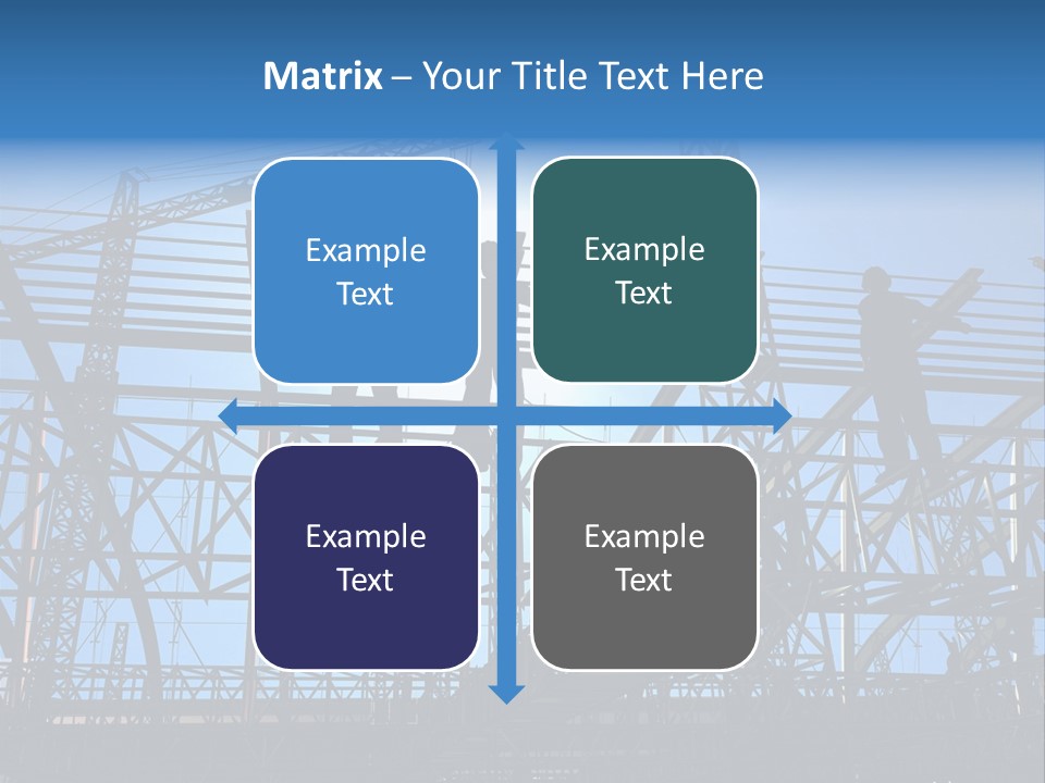 Industrial Engineer Workplace PowerPoint Template