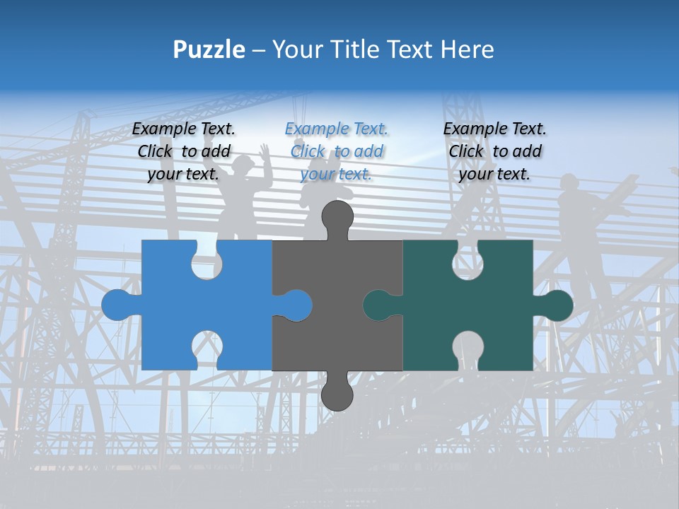 Industrial Engineer Workplace PowerPoint Template