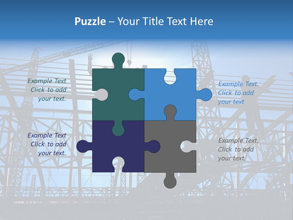 Industrial Engineer Workplace PowerPoint Template