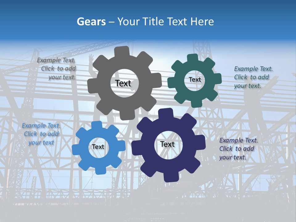 Industrial Engineer Workplace PowerPoint Template