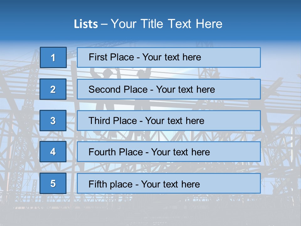 Industrial Engineer Workplace PowerPoint Template