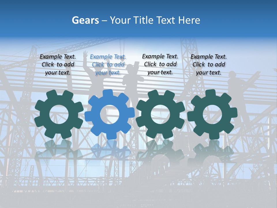 Industrial Engineer Workplace PowerPoint Template