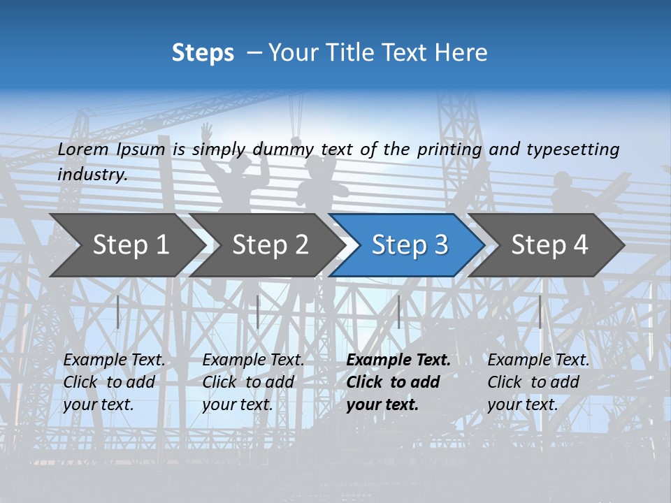 Industrial Engineer Workplace PowerPoint Template