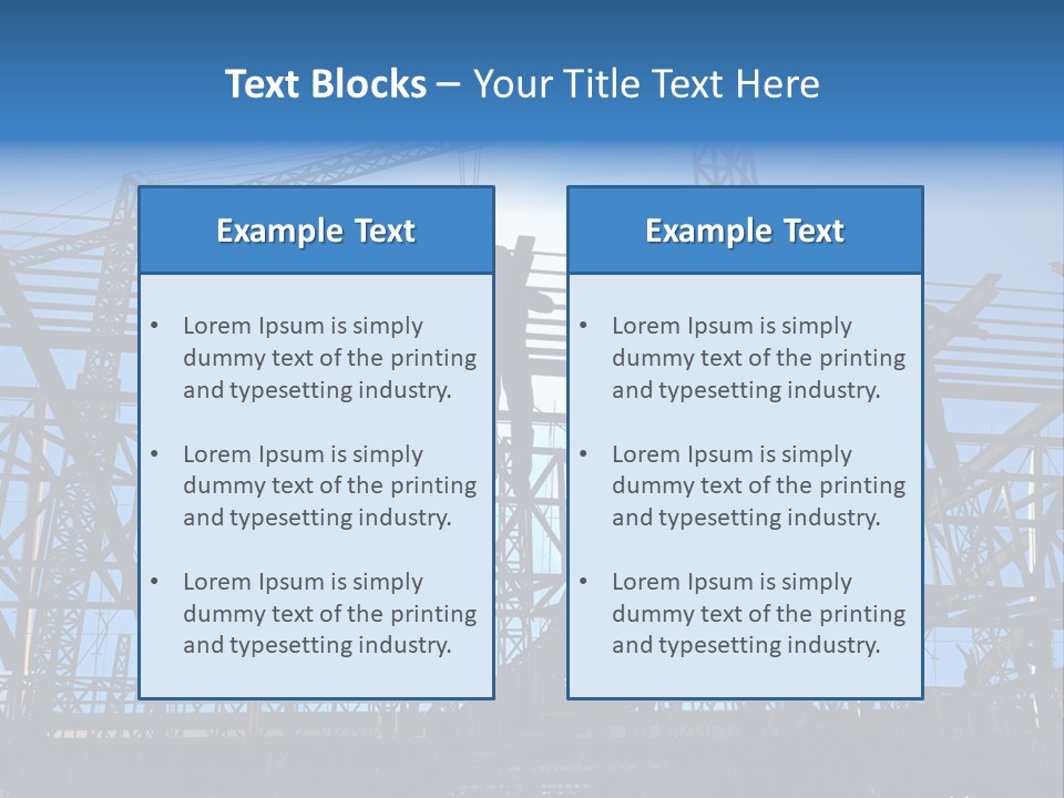 Industrial Engineer Workplace PowerPoint Template