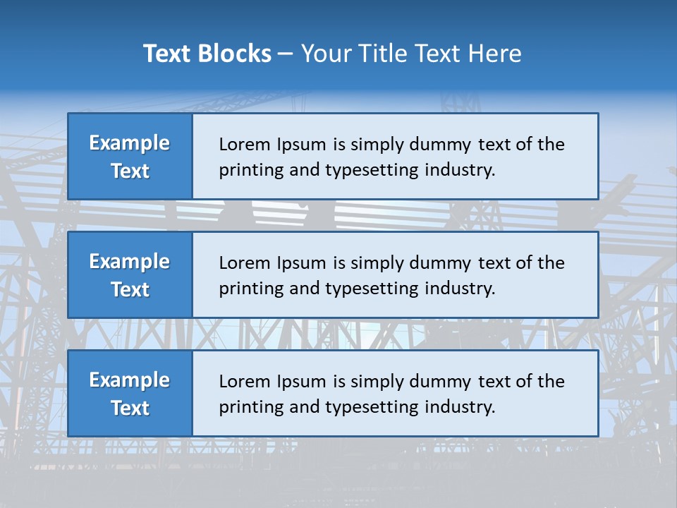Industrial Engineer Workplace PowerPoint Template