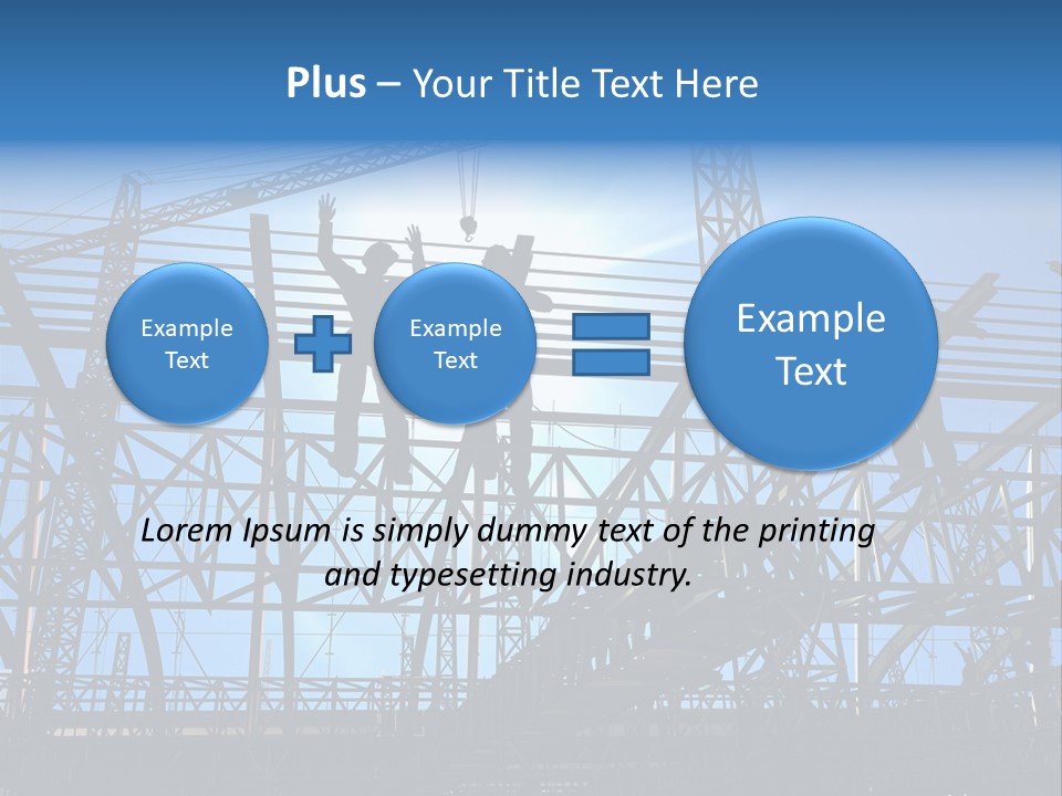 Industrial Engineer Workplace PowerPoint Template