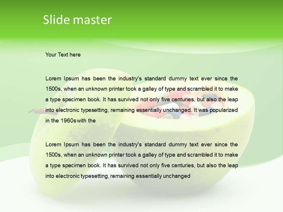 Diet Pills Pharmacy PowerPoint Template