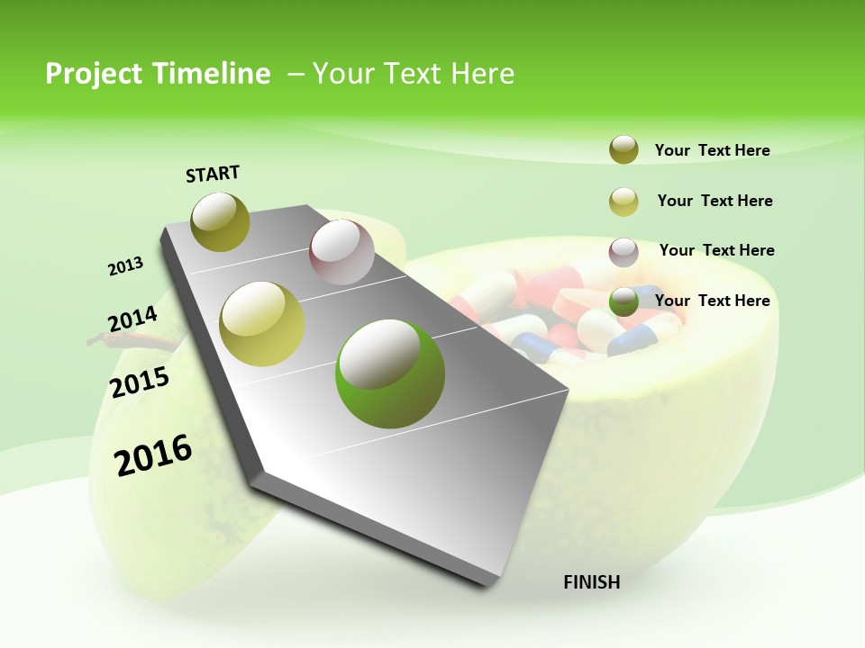 Diet Pills Pharmacy PowerPoint Template