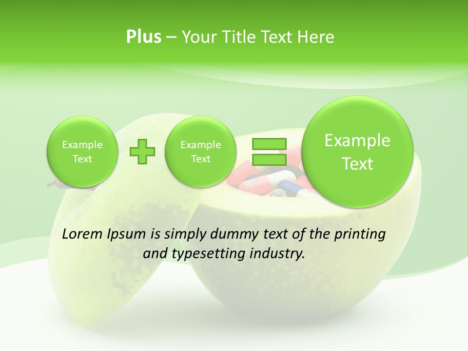 Diet Pills Pharmacy PowerPoint Template