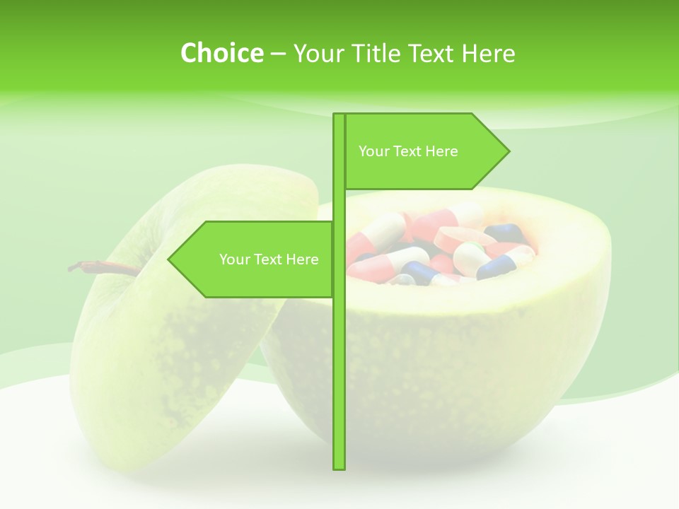 Diet Pills Pharmacy PowerPoint Template