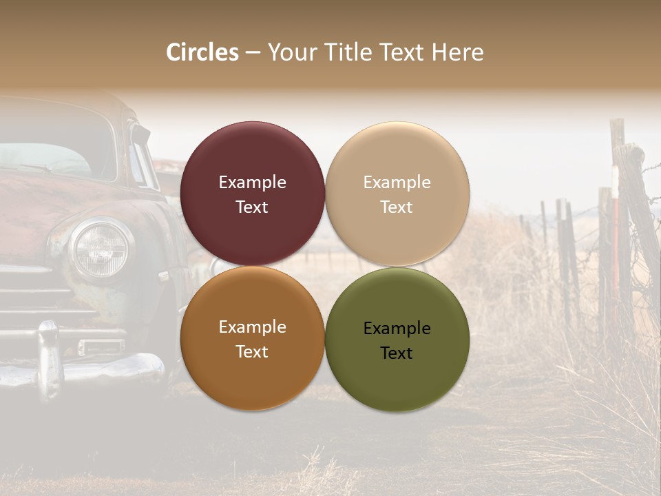 American Neglected Abandoned PowerPoint Template