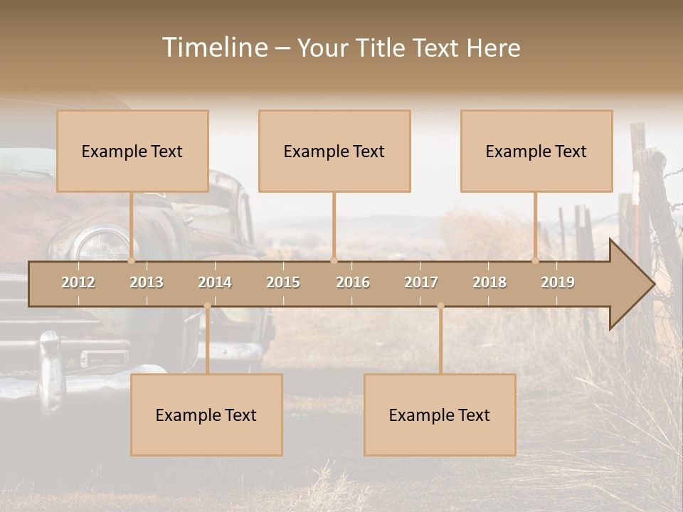 American Neglected Abandoned PowerPoint Template