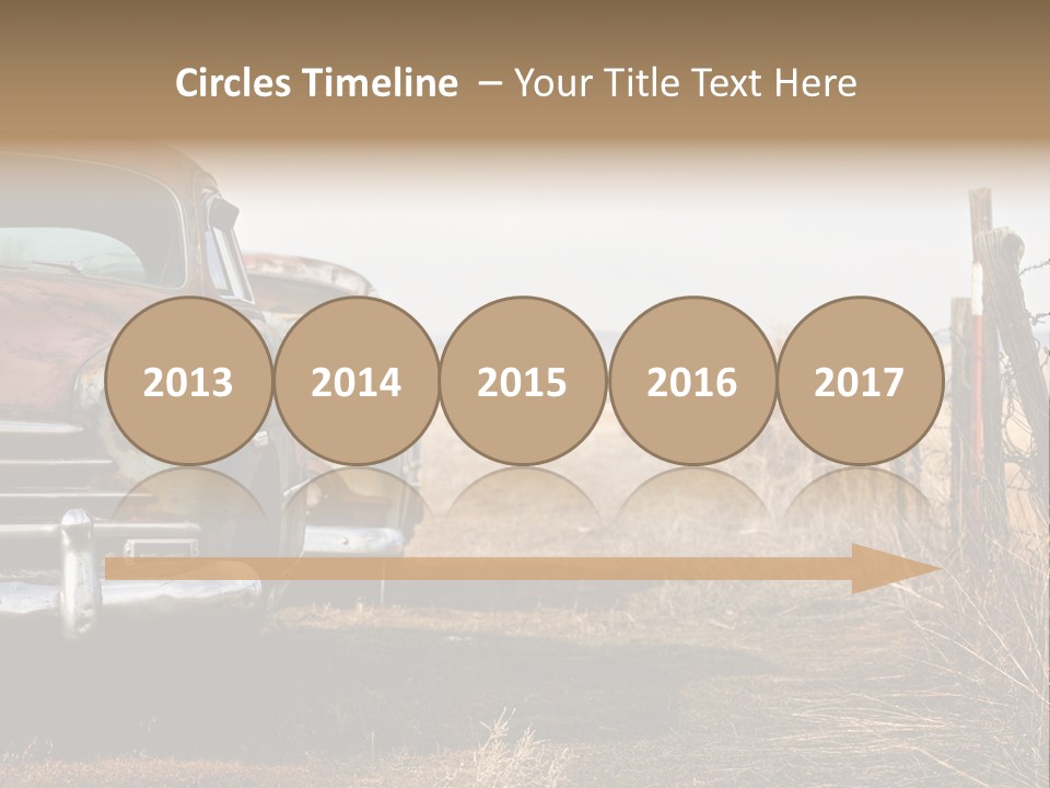 American Neglected Abandoned PowerPoint Template