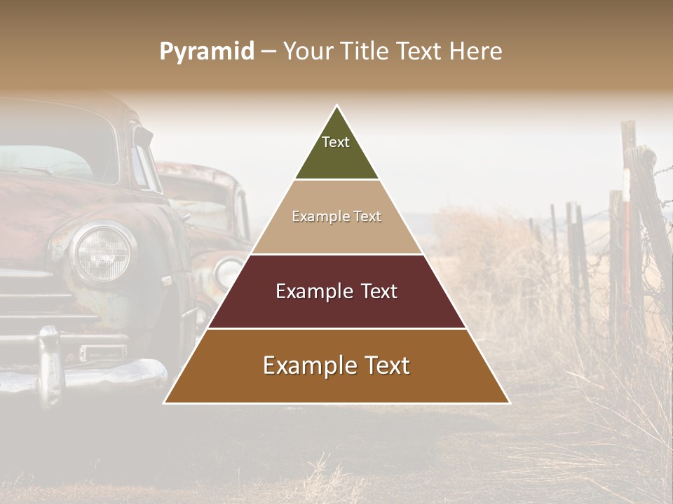 American Neglected Abandoned PowerPoint Template