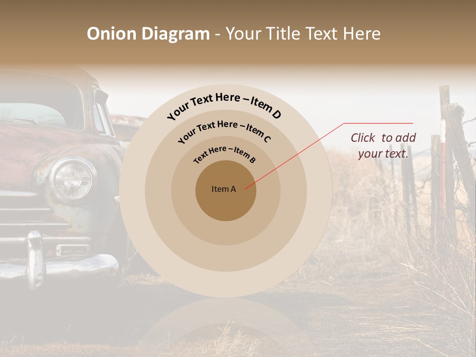American Neglected Abandoned PowerPoint Template