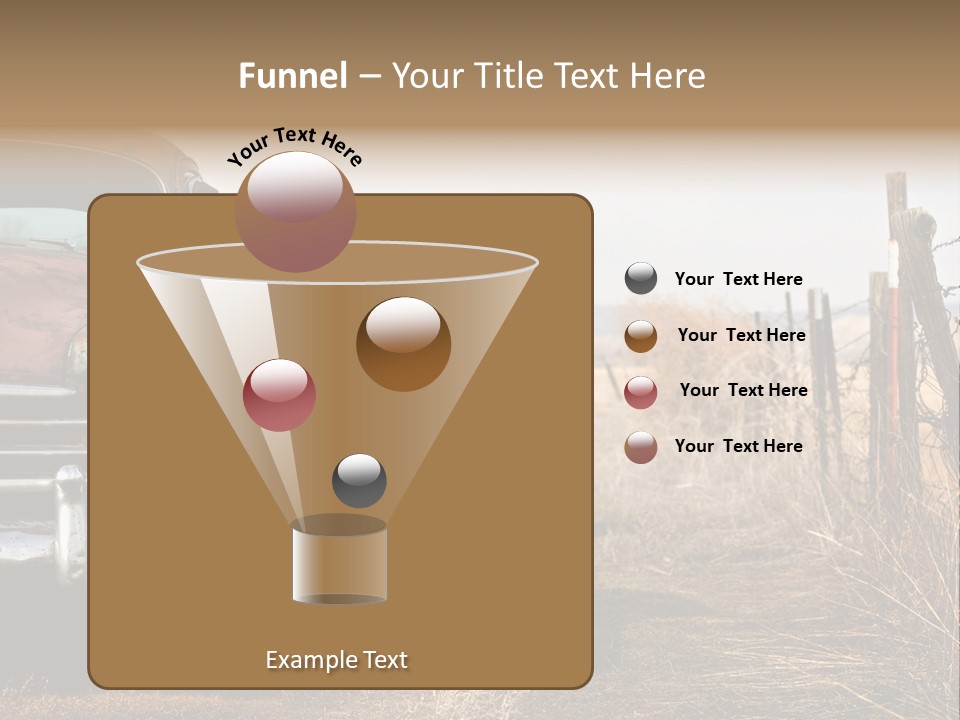 American Neglected Abandoned PowerPoint Template