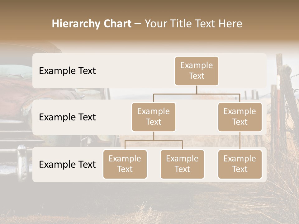 American Neglected Abandoned PowerPoint Template