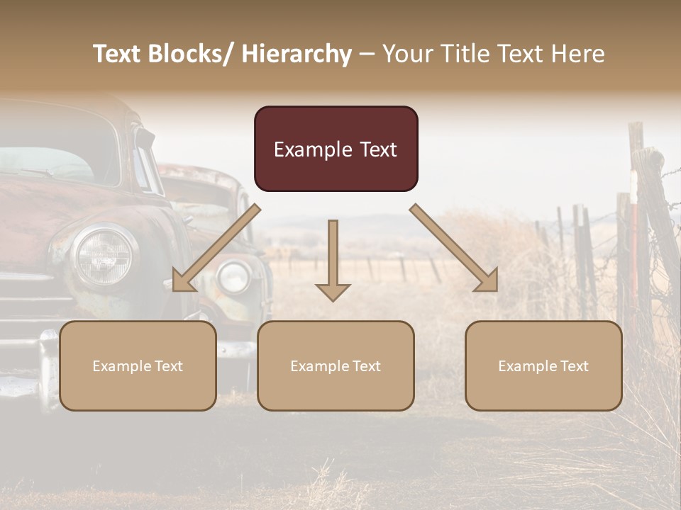 American Neglected Abandoned PowerPoint Template