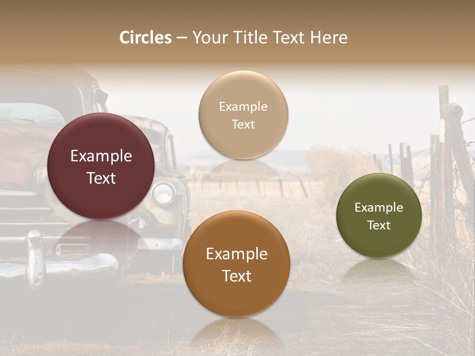American Neglected Abandoned PowerPoint Template