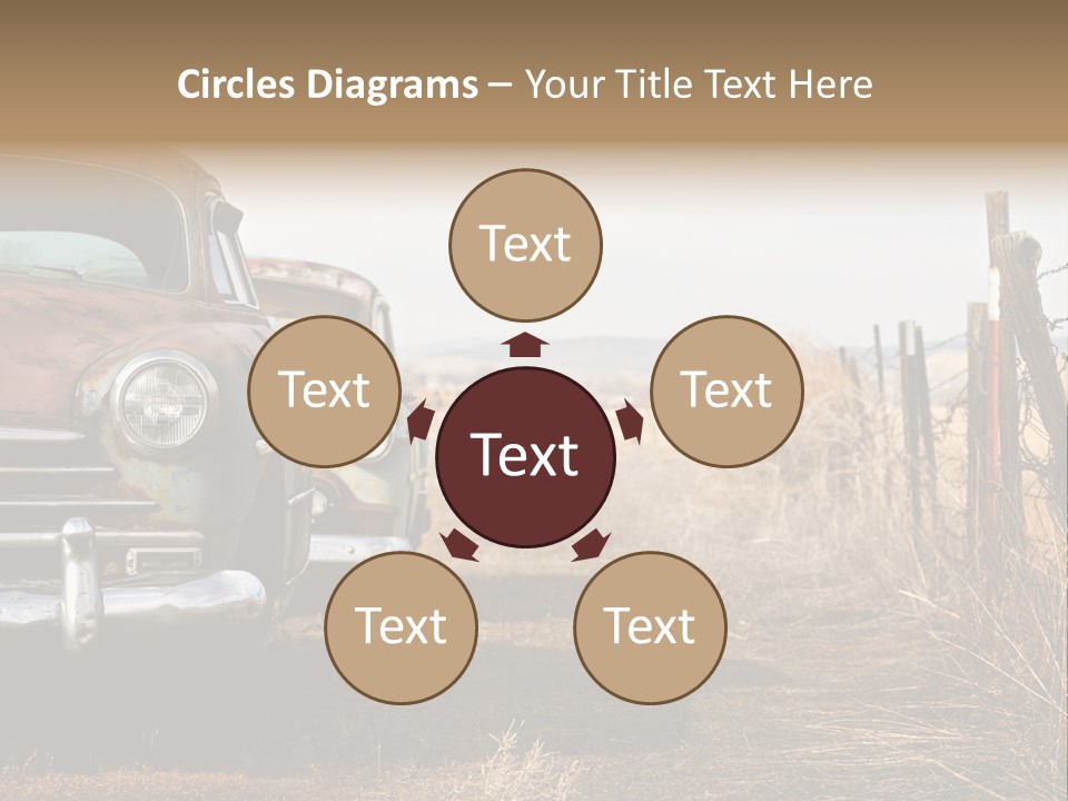 American Neglected Abandoned PowerPoint Template