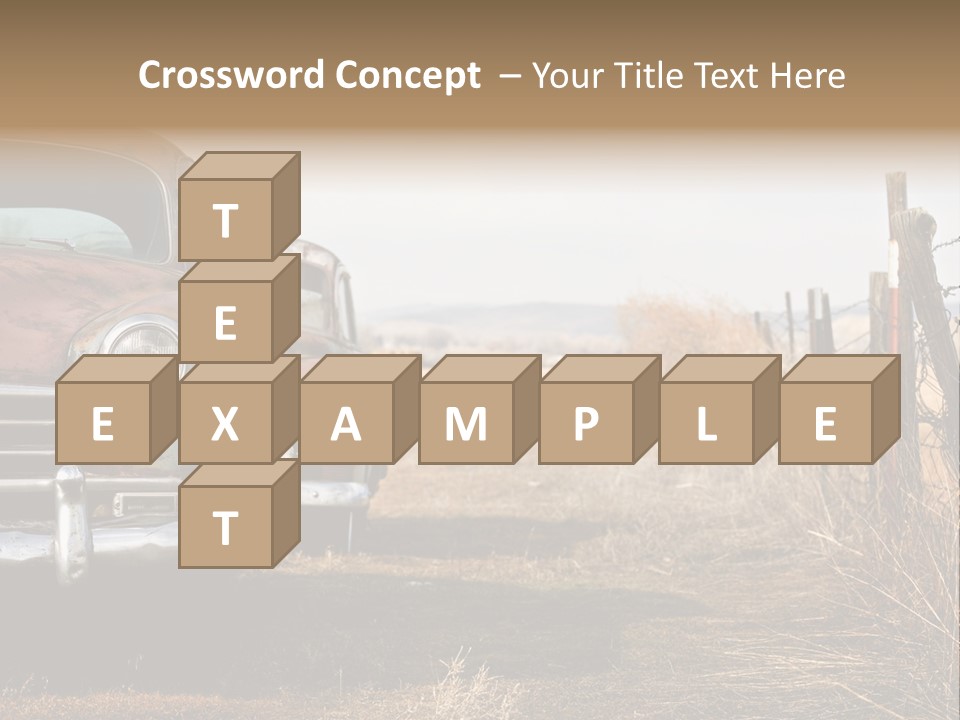 American Neglected Abandoned PowerPoint Template