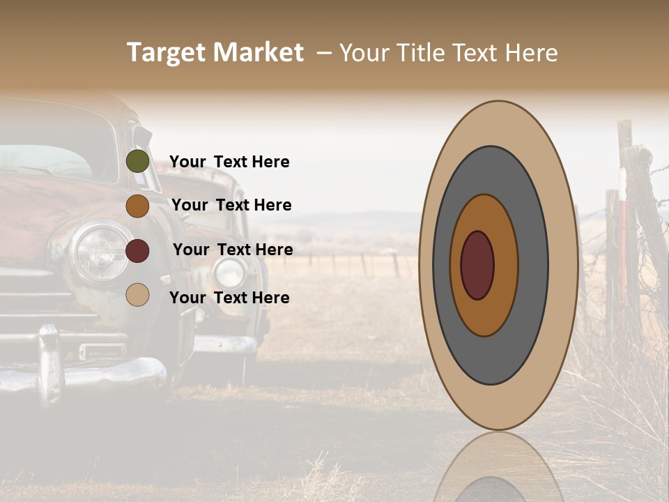 American Neglected Abandoned PowerPoint Template