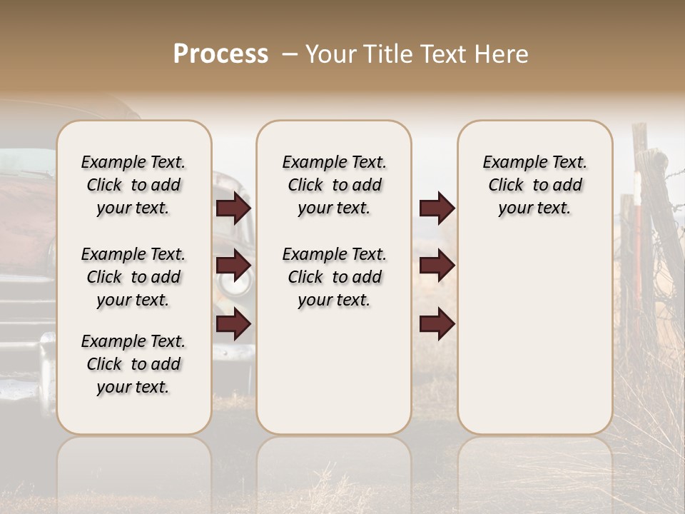 American Neglected Abandoned PowerPoint Template