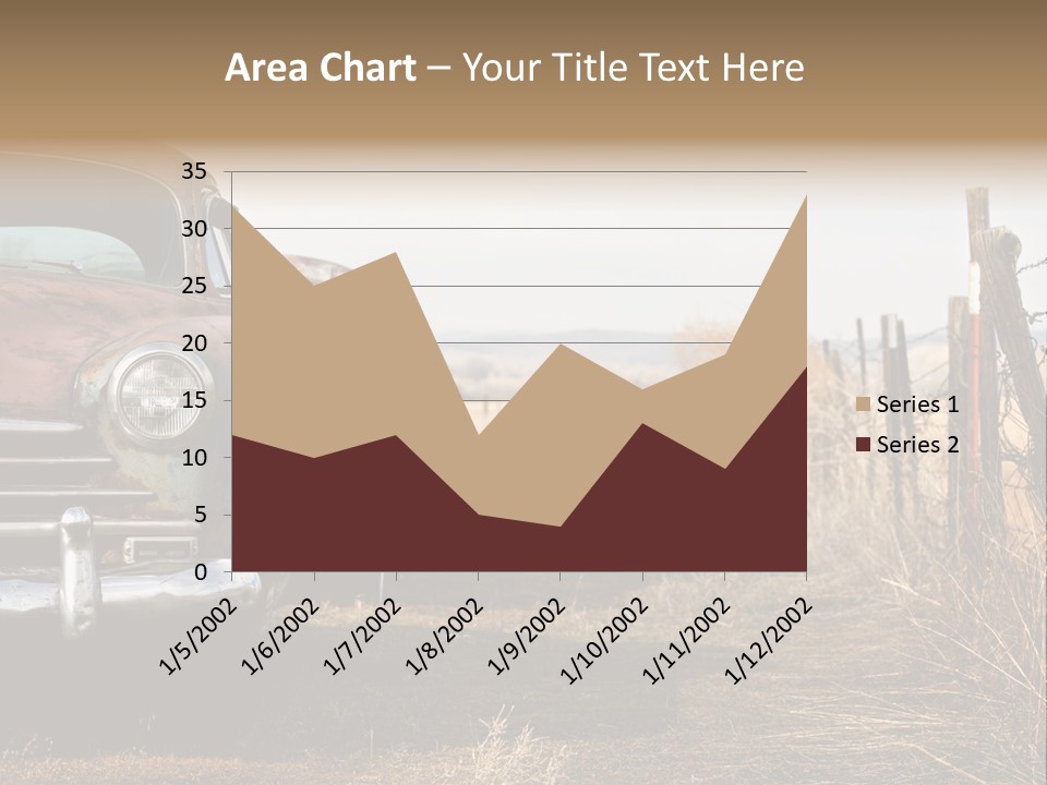 American Neglected Abandoned PowerPoint Template