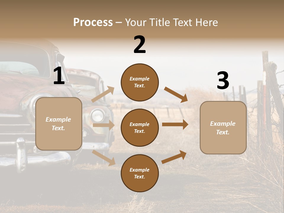 American Neglected Abandoned PowerPoint Template