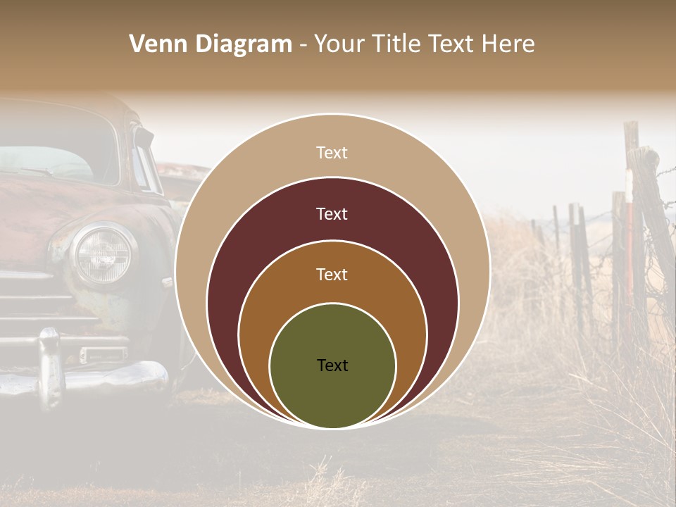 American Neglected Abandoned PowerPoint Template