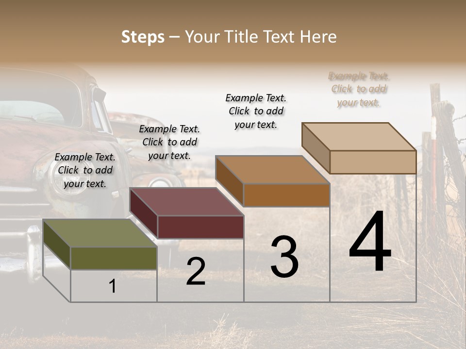 American Neglected Abandoned PowerPoint Template