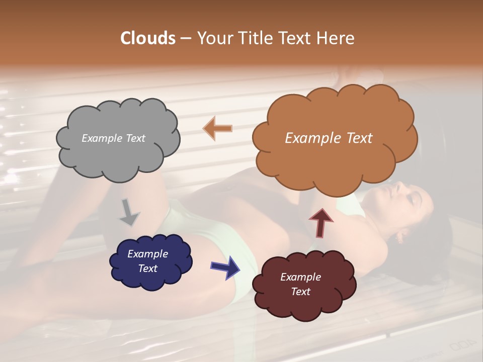 Background Split Climate PowerPoint Template