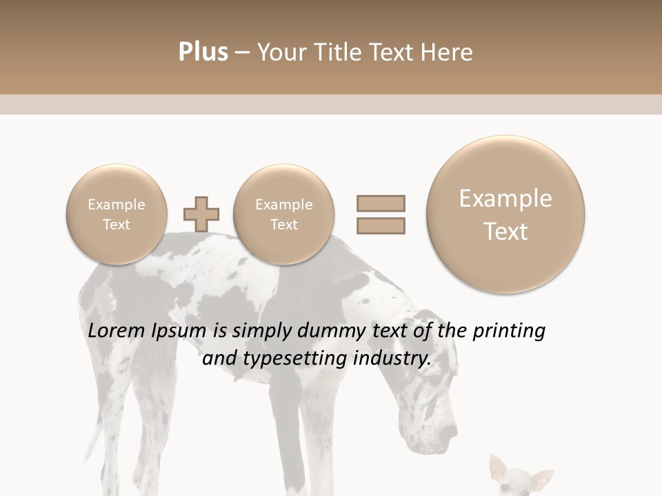 Huge Sitting Togetherness PowerPoint Template