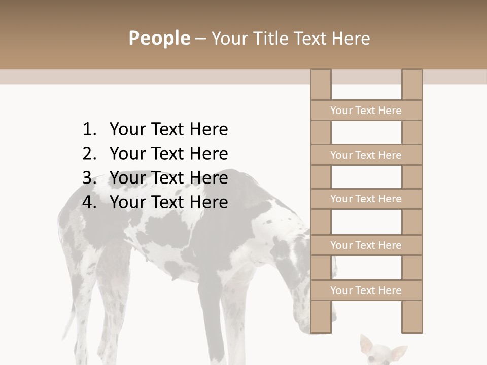 Huge Sitting Togetherness PowerPoint Template